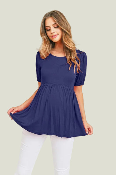 BLUSA AZUL MARINO