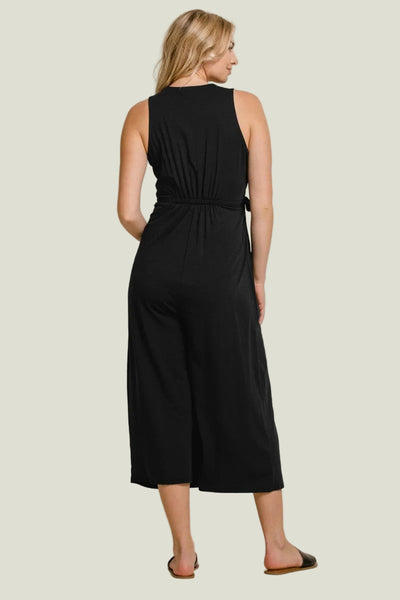 JUMPSUIT DE MATERNIDAD TIPO CAPRI