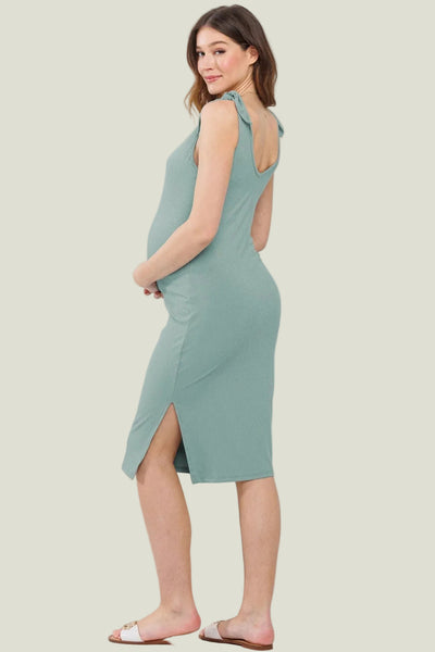 VESTIDO MIDI RIB