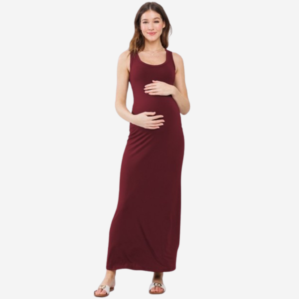 VESTIDO MAXI SCOOP NECK