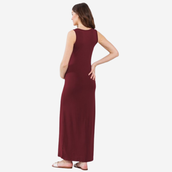 VESTIDO MAXI SCOOP NECK