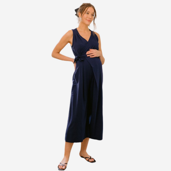 Jumpsuit de maternidad tipo capri