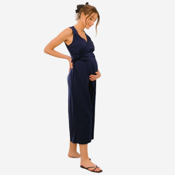 Jumpsuit de maternidad tipo capri