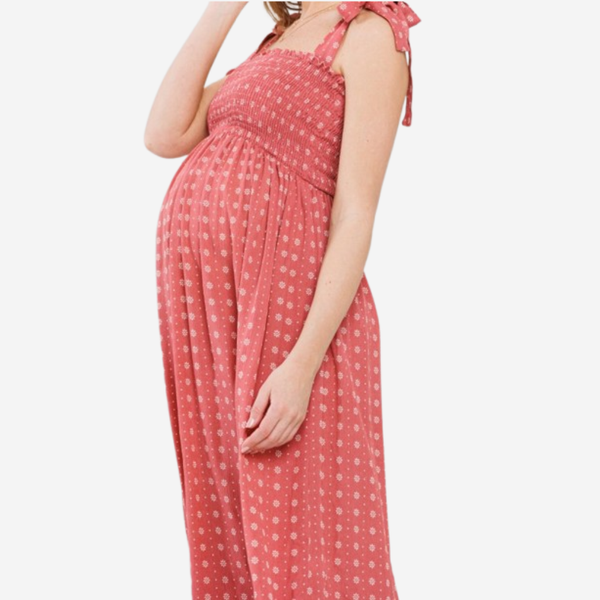 VESTIDO MIDI FLORAL