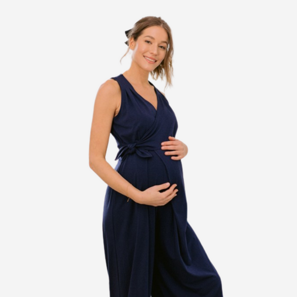 Jumpsuit de maternidad tipo capri
