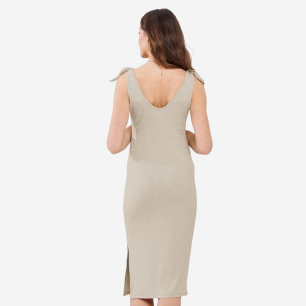 Vestido Midi Rib