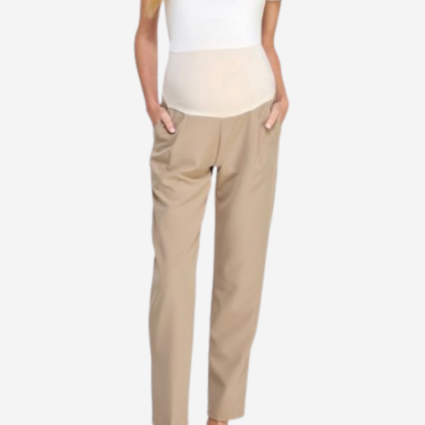 Pantalón de maternidad con bolsillos para trabajo