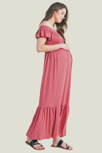 Vestido Largo Ruffled