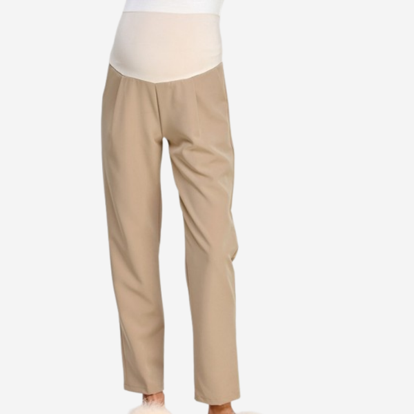 Pantalón de maternidad con bolsillos para trabajo