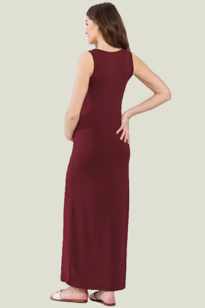 VESTIDO MAXI SCOOP NECK