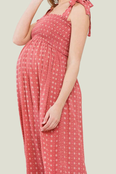 VESTIDO MIDI FLORAL