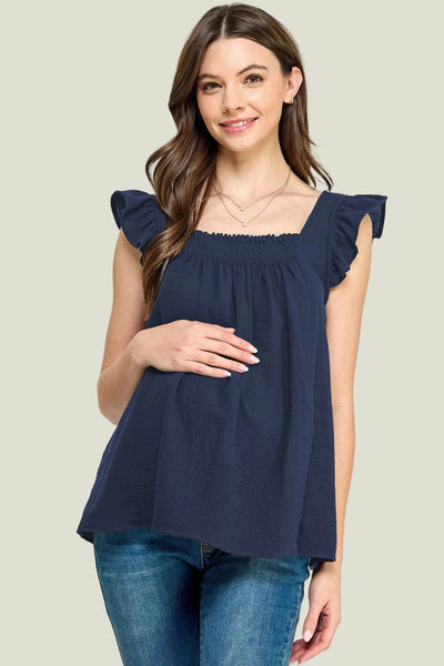 TOP RUFFLED