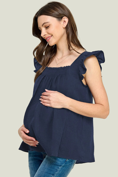 TOP RUFFLED