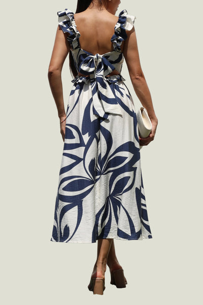 VESTIDO MIDI ELASTICO