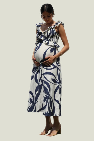 VESTIDO MIDI ELASTICO