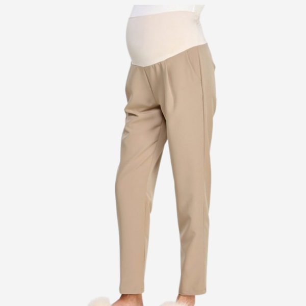 Pantalón de maternidad con bolsillos para trabajo