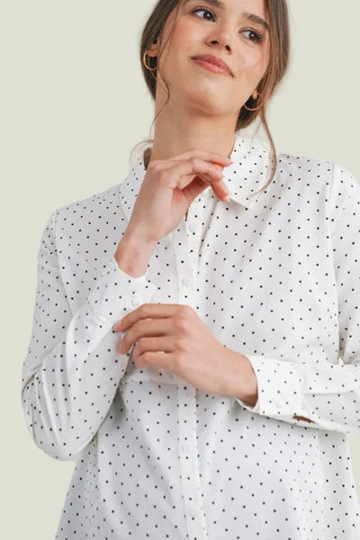 BLUSA  POLKA DOT