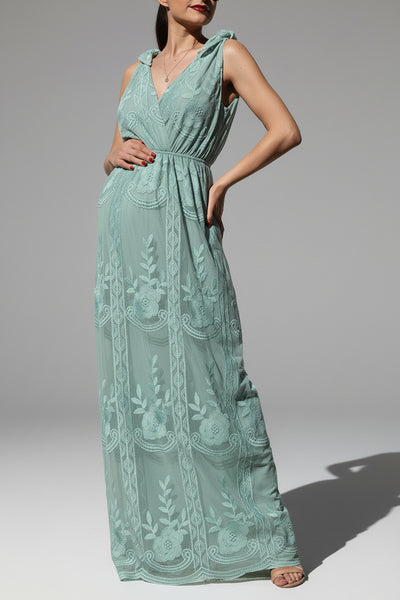 VESTIDO SIN MANGA DE MATERNIDAD