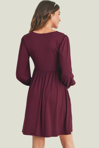 VESTIDO MANGA LARGA