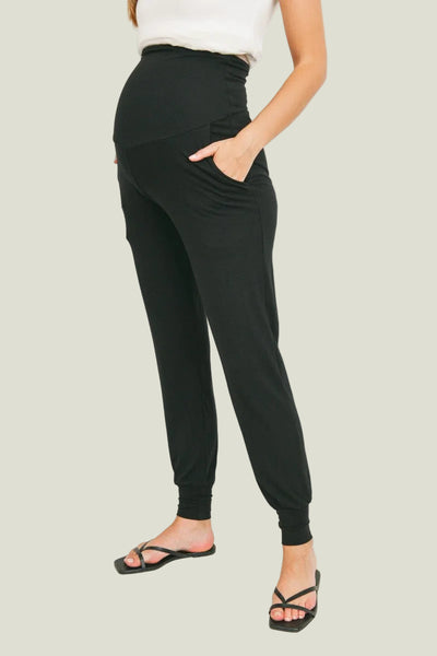 PANTALÓN TIPO JOGGER DE MATERNIDAD