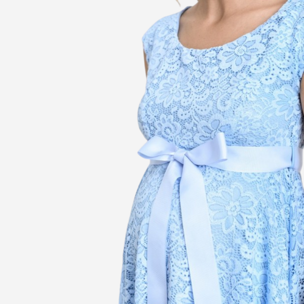 Vestido de encaje sin mangas