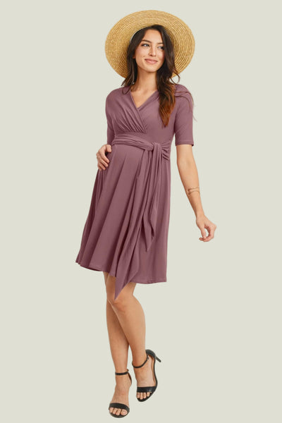 VESTIDO CON MANGA 3/4