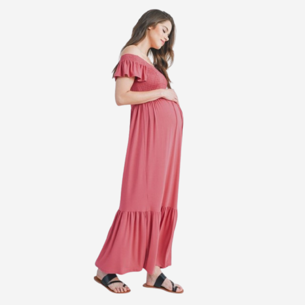 Vestido Largo Ruffled