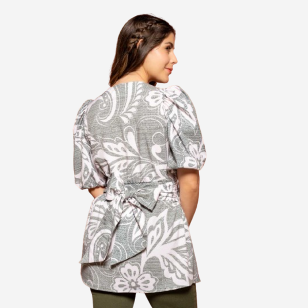 Blusa Manga Puff
