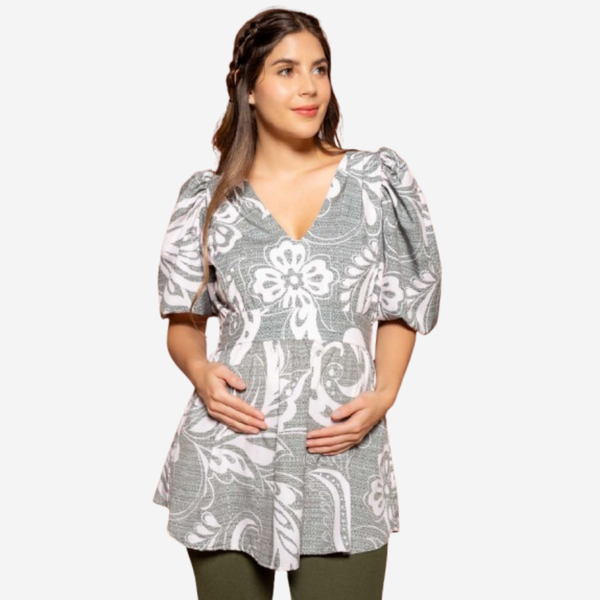 Blusa Manga Puff