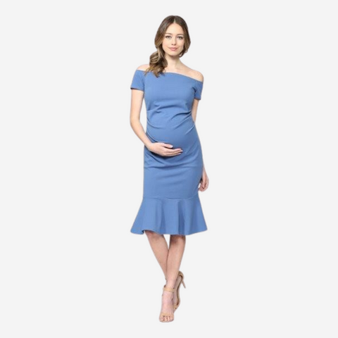 Vestido Midi con vuelos
