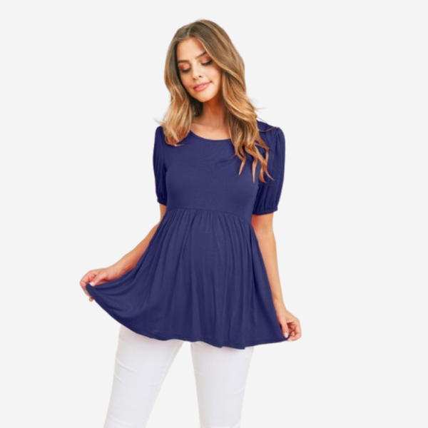BLUSA AZUL MARINO