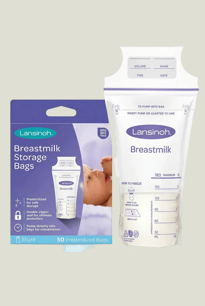 BOLSITAS DE ALMACENAJE DE LECHE MATERNA LANSINOH 50 UNDS