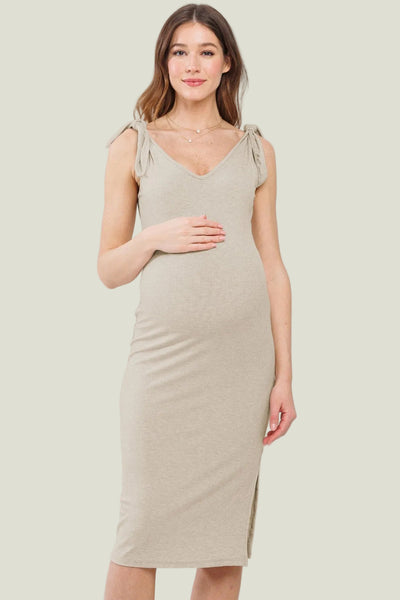 VESTIDO MIDI RIB