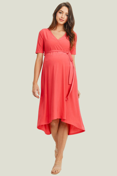 VESTIDO ASIMÈTRICO DE MATERNIDAD