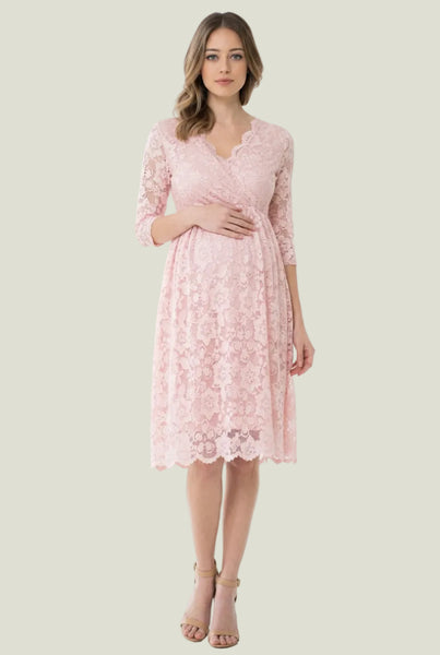 VESTIDO DE ENCAJE M 3/4