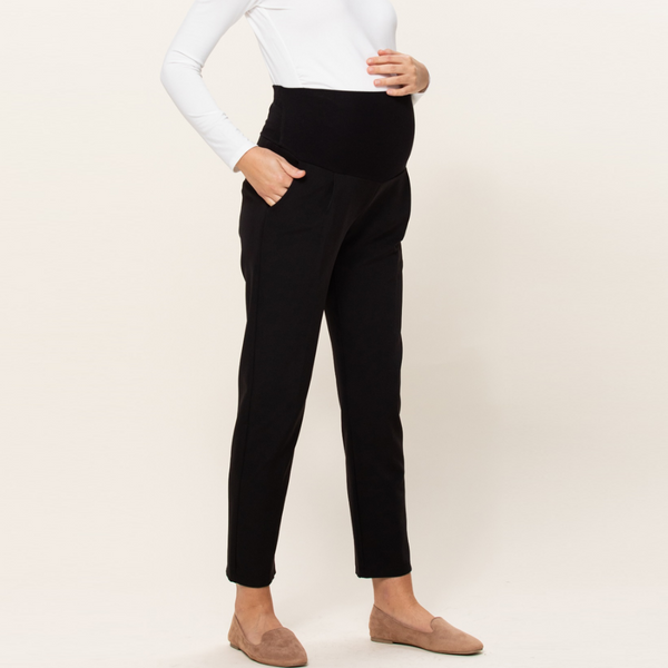 Pantalón de maternidad con bolsillos para trabajo