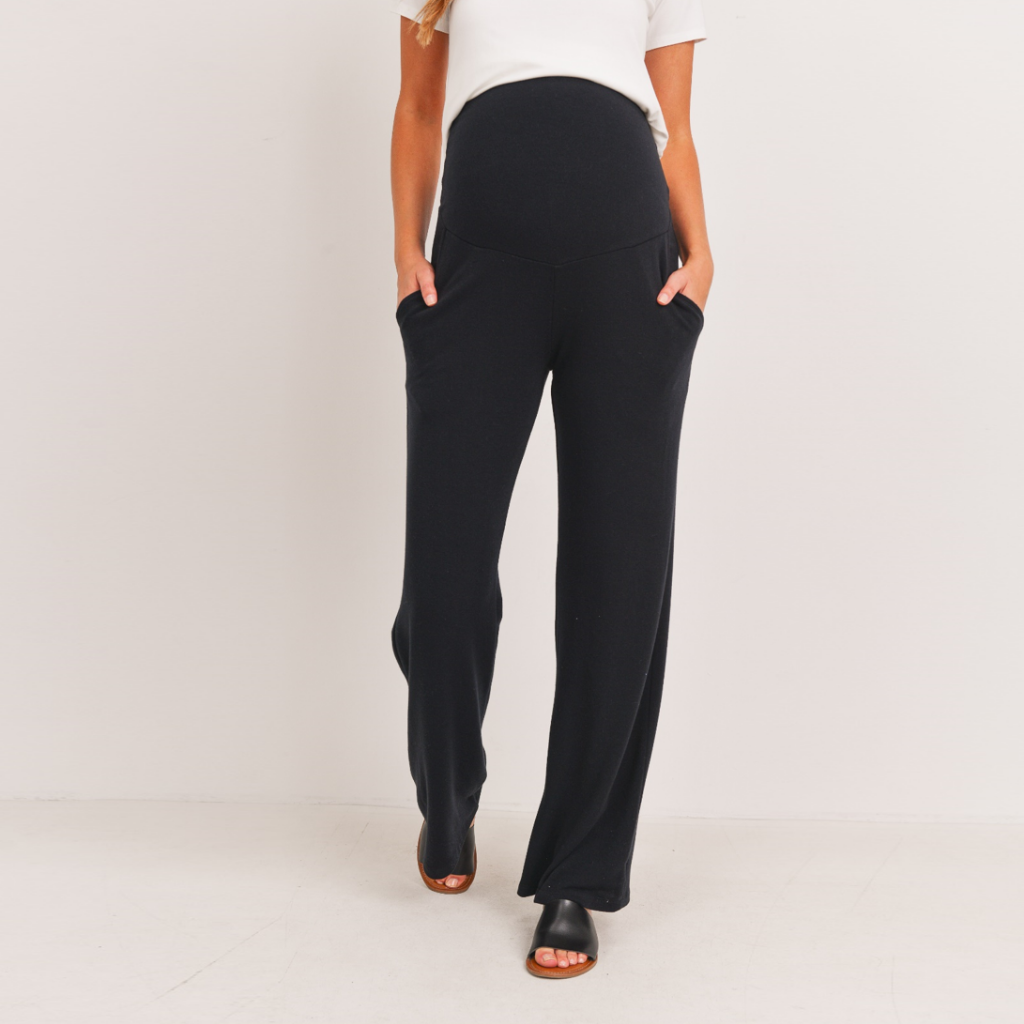 Pantalón palazzo con bolsillos