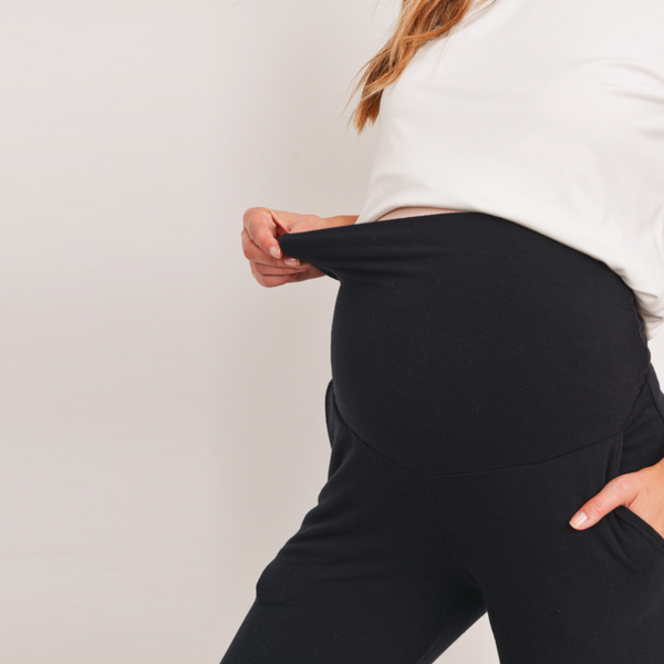 Pantalón palazzo con bolsillos