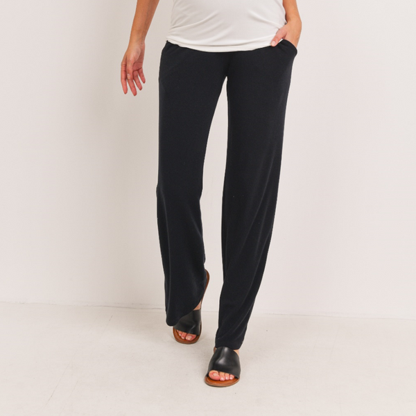 Pantalón palazzo con bolsillos