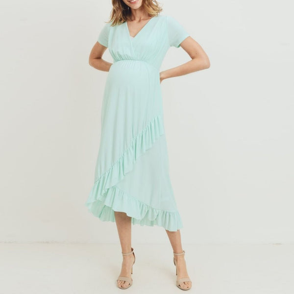Vestido High Low con Vuelos