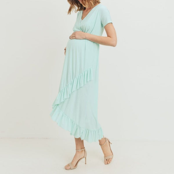 Vestido High Low con Vuelos